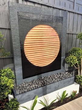 Water Wall – Sunset